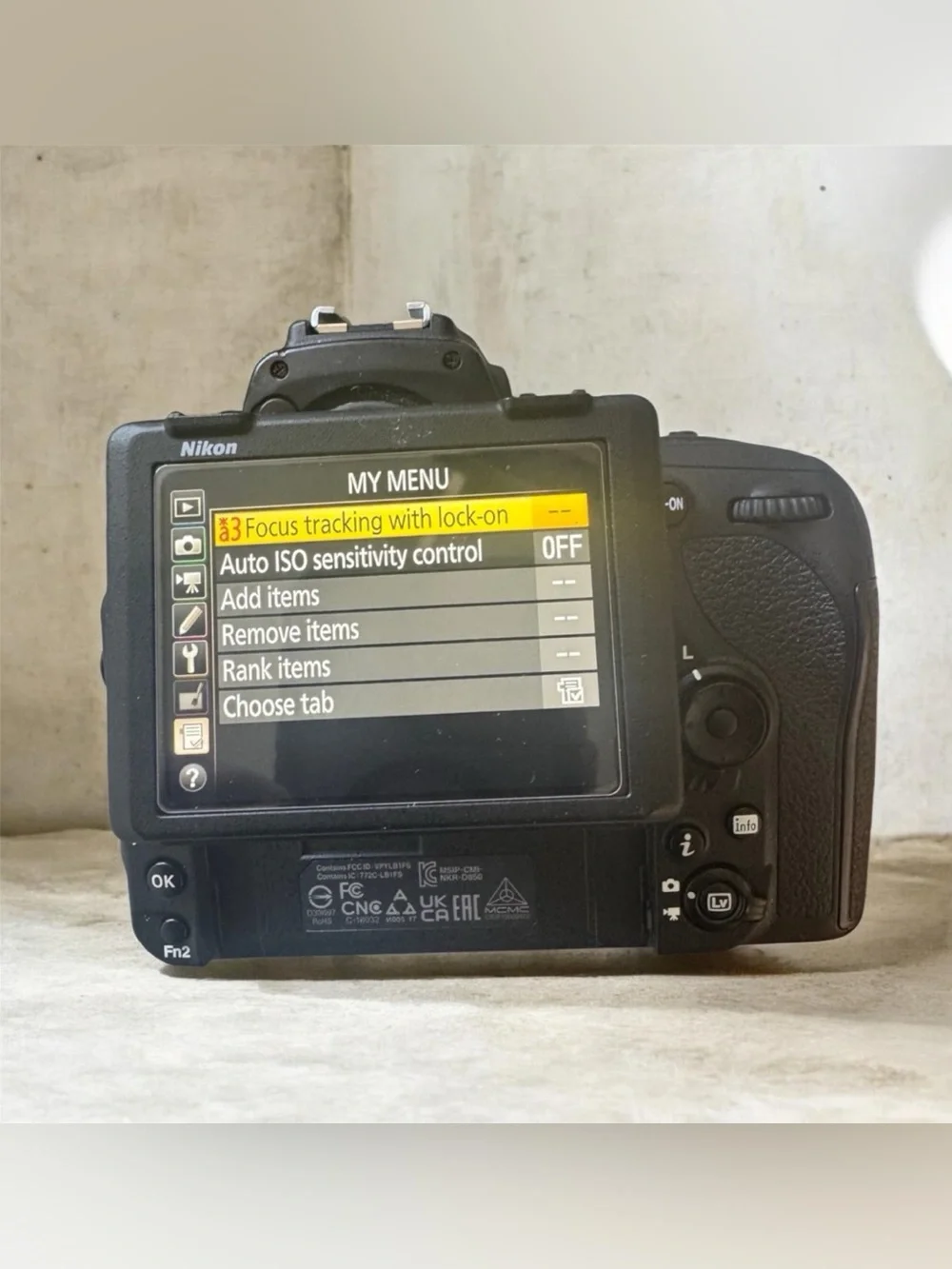 Nikon D850 DSLR Camera Body in Black